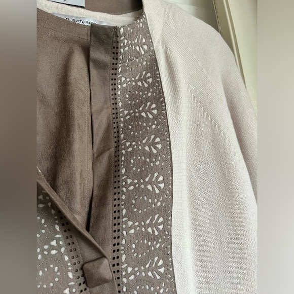 Gorgeous D. Exterior Cashmere Two Piece Cardigan Small - Picture 3 of 15